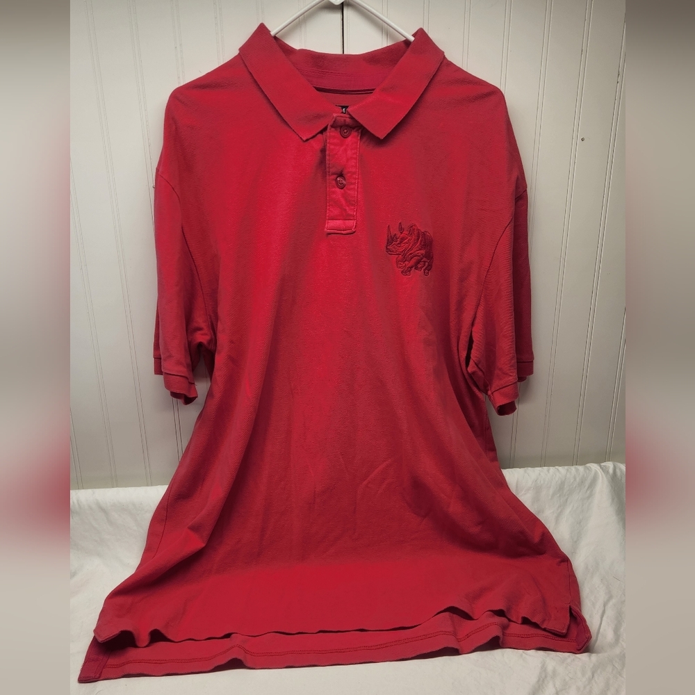 Men's Ecko Unltd Pink polo,2XL